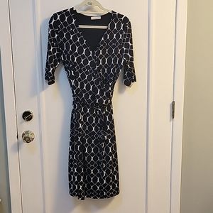 Gilli Navy Wrap Dress